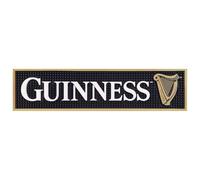 Guinness Bar Mat, Gold Harp Livery, Non-Slip, Spill-Proof, Official Merchandise (05769)