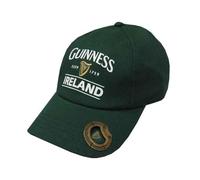 Guinness Baseball Cap with Built-in Bottle Opener - Bottle Green Harp