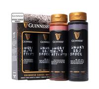 Guinness BBQ Sauce & Ketchup Gift Set, 2 x 200 ml | Officially Licensed, BBQ Gifts for Men, Smoky Sauce & Tomato Ketchup, for Grilling, Boyfriend, Dad, Christmas