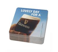 Guinness Beer Mats | Official Merchandise | Coasters | 20 Pack | Lovely Day For A Guinness