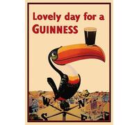 Guinness Beer Pub Restorant Poster Vintage Retro Advertising Wall Art Decor Print A4