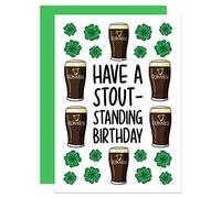 Guinness Birthday Card, St Patricks Day Card, Irish Birthday Card, Funny Birthday Card, Card for Dad, Card for Him, Card for Brother