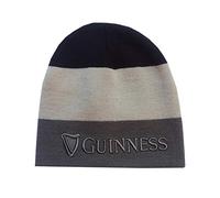 Guinness Black/Grey Stripe 3D Knit HAT