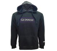 Guinness Black Hoodie With Harp Emblem Graphic