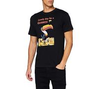 Guinness Men's G1296 T-Shirt, Black, S