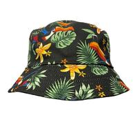 Guinness Black Toucan Reversible Hawaiian Sun Bucket Hat