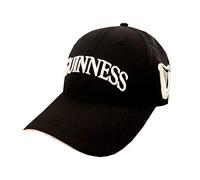 Guinness G6234 Baseball Cap, Black, White, One Size