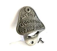 Guinness CAST Iron BAR Wall Mounted Bottle Opener