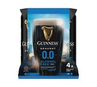 Guinness Draught Alcohol Free Beer, 4 x 440 ml
