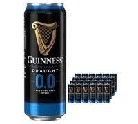 Guinness Draught Alcohol Free Beer, 24 x 440 ml