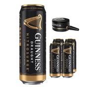 Guinness Draught Nitrosurge Can Bundle, 4 x 558 ml + Device