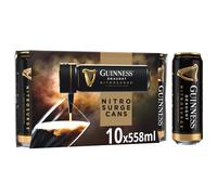 Guinness Draught Nitrosurge Stout Beer 41 vol 10x558ml Perfect Pub