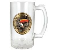Guinness Gilroy Glass Toucan Badge Tankard