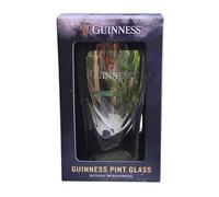 Guinness Gravity Pint Glass - Official Boxed Guinness Glass - Premium Branded Beer Glass Gift Set - 10 x 17 cm