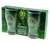 Guinness Green Collection Mini Pint Glass, Set of 2 - Shot Glass Size