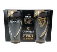 Guinness Guinness Logo Unisex Pint Glass Transparent, Glass,