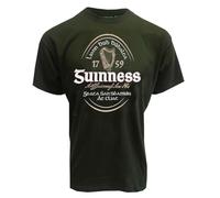 Guinness Irish Label Bottle Green T-Shirt XXXL