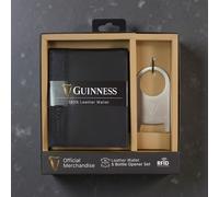 Guinness Leather Wallet with Bottle Opener