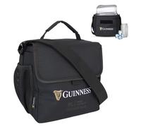 Guinness Lunch Bag 9L ? Insulated Cooler Bag for Adults | Compact Lunch Box with Bottle Holders | Ideal for Work, Travel, Picnic & Beach | Official