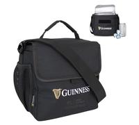 Guinness Lunch Bag 9L - Insulated Cooler Bag for Adults | Compact Lunch Box with Bottle Holders | Ideal for Work, Travel, Picnic & Beach | Official Guinness Shoulder Cooler Bag