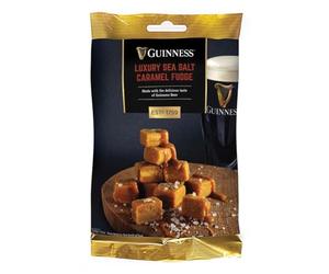 Guinness Luxury Sea Salt Caramel Fudge Bag 120G
