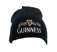 Guinness Men's BLK T/M 1759 Knit HAT Beanie, Black (Black Black), One Size