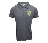 Guinness Men's Harp Tape Performance Polo Shirt Black (as8, Alpha, s, Regular, Regular)