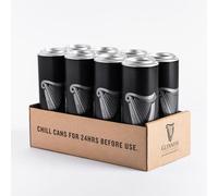 Guinness MicroDraught Irish Stout Beer Cans | 8 x 558ml | 4.2% ABV | Draught-Style Serve Cans for MicroDraught Unit