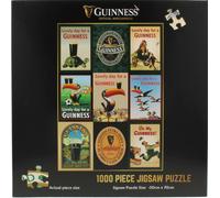 Guinness Nine Advert Montage 1000 piece jigsaw puzzle 700mm x 500mm