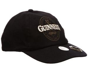 Guinness Official Merchandise Extra Stout Label Bottle Opener Cap Men's Hat