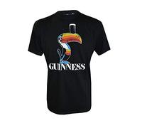 Guinness Official Merchandise Guinness Toucan T-Shirt, Black, L