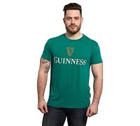 Guinness Official Merchandise Logo Premium Harp Tee 100% Cotton Vintage Beer T-Shirt