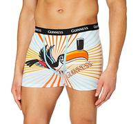 Guinness Official Merchandise Men's Boxer Shorts, Multicoloured, S UK