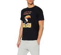 Guinness Official Merchandise Men's G1296 T-Shirt, Black, L
