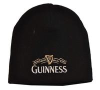 Guinness Men's BLK T/M 1759 Knit HAT Beanie, Black (Black Black), One Size