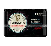 Guinness Original Extra Stout Beer, 12 x 440ml Case of 12