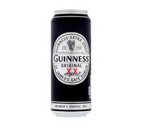 Guinness Original Stout Cans 24 x 440ml - Bold Irish Beer with Rich Roasted Barley, Coffee & Chocolate Notes - Smooth, Balanced, 4.2% ABV - Perfect for Sharing, Chilling or Stocking Up