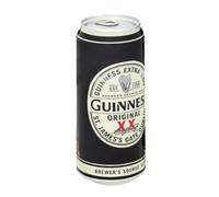 Guinness Original Stout Cans 48 x 440ml - Bold Irish Beer with Rich Roasted Barley, Coffee & Chocolate Notes - Smooth, Balanced, 4.2% ABV - Perfect for Sharing, Chilling or Stocking Up