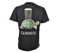 Guinness Premium Vintage Beer Tee with Turtle Back Graphic (S-4XL) Black