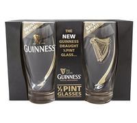 Guinness, set of 2 glasses, half pints