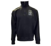 Guinness - Six Nations - Black Quarter Zip Sweatshirt (UK, Alpha, XXL, Regular, Regular, 30% POLYESTER 70% COTTON)