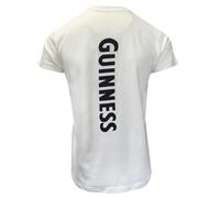 Guinness - Smiling Pint T-Shirt Cream/Black - G1365 (UK, Alpha, XL, Regular, Regular, Cream)