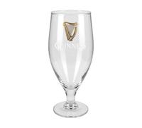 Guinness Stemmed Pint Glass - Large Reusable Glass Craft Beverage Drinking Tulip Lager Ale Pub Kitchen Tumbler Cups Set