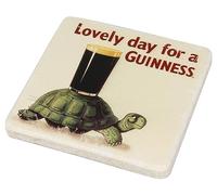 Guinness Stone Effect Coaster - Tortoise Design