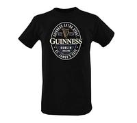 Guinness T-Shirt with Foreign Extra Bottle Label Print, Black, XX-Large