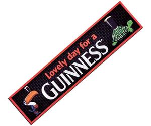 Guinness Toucan and Tortoise Bar Mat