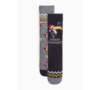 Guinness Toucan Christmas Ankle Socks 2-Pack 9-12