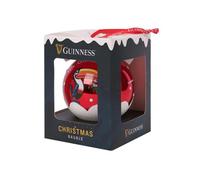 Guinness Toucan Christmas Bauble - Small Mini Glass Hanging Ornament Decorations With Ribbon