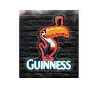Guinness Toucan LED Wall Sign USB Powered Neon Style Light Official Guinness Merchandise 29cm x 35 cm