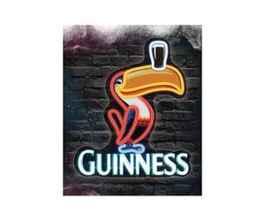 Guinness Toucan Neon LED Wall Sign | Official Guinness Light Sign 40 x 48 cm